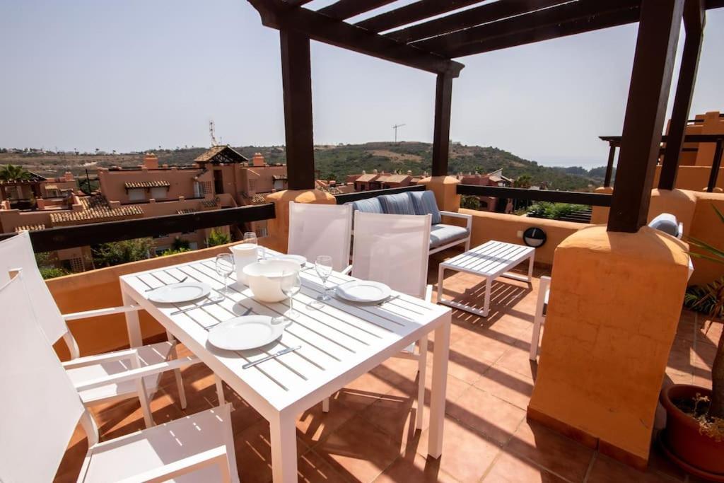 Buenas NochesPenthouse With Roof Terrace, Bbq, Pool- And Sea Views公寓 外观 照片